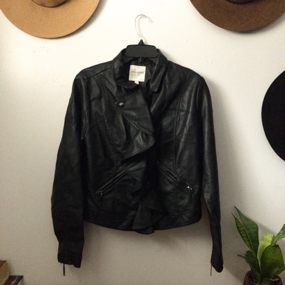 Black Thread Supply faux leather jacket - Picture 4 of 8